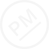 Word mark: Letters PM inside a circle.
